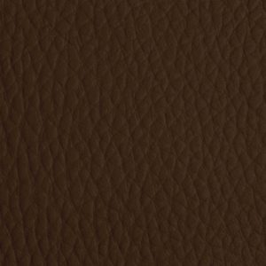 tissu simili cuir gros grain marron